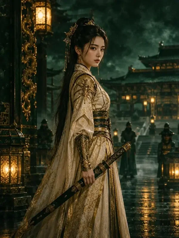 《换脸之后我成了仇人的皇后》短剧封面
